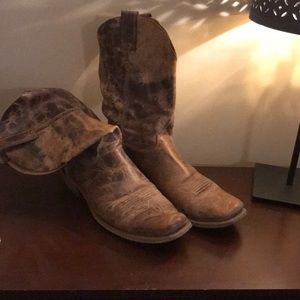 Justin Bent Rail Boots